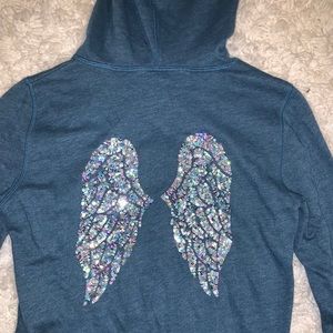 victoria’s secret bling zip up